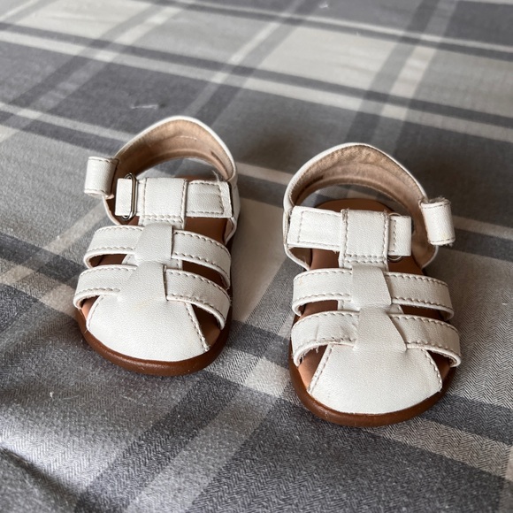 UGG Other - UGG White and Brown Sandals Fisherman Style